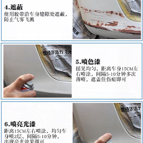 专用原子灰汽车腻子补漆腻子膏快干小补土套装划痕修复补漆笔底漆
