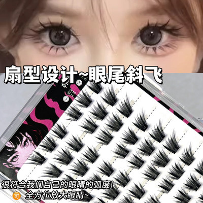 免胶蛇系小信子假睫毛上镜漫画