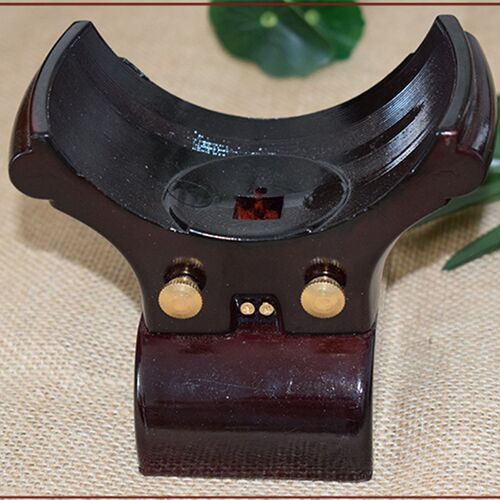 豫剧板胡托大包坐黑檀底托板胡包托板胡底座花梨木板胡小托小底坐