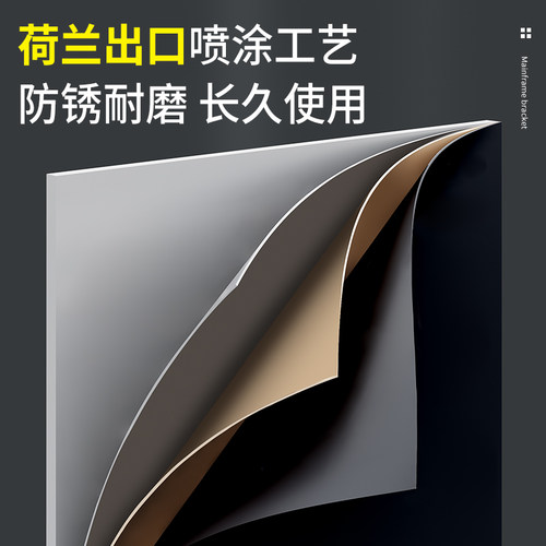 台式电脑主机托架办公室加厚可移动机箱底座支架家用带滑轮置物架