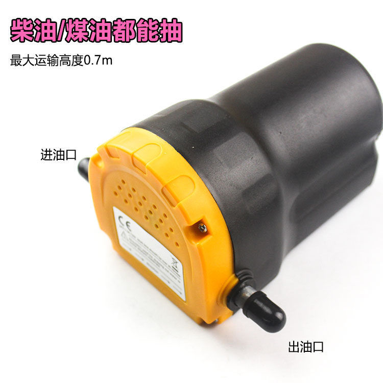 微型抽油泵 柴油泵 12V24V抽油抽水器 汽车加油泵 电动自吸油泵