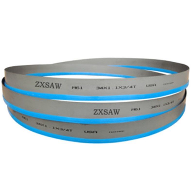 ZXSAW锯条合金锯片41*4880M42双金属锋刚带锯条钢铁切割通用工具