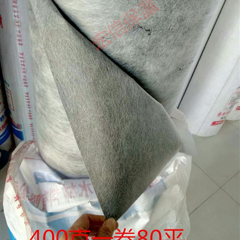丙纶卷材屋面防水防漏材料防渗防潮丙纶布灰色,400克非标80平/卷