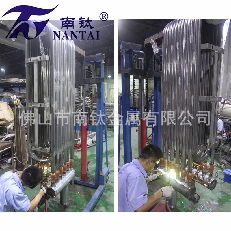 厂家批量生产冷水机化工设备食品品用不锈钢套管式换热器