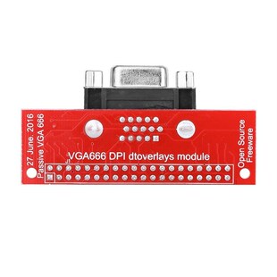 树莓派3b 3b+ VGA666 转换模块 拓展版Gert-VGA适配器被动 转接器
