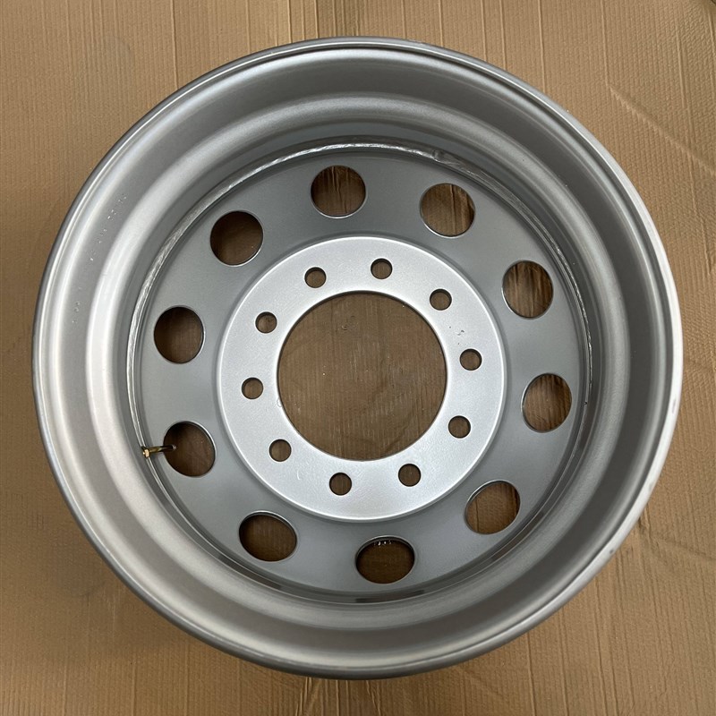 275/80R22.5轮胎6.8货车乘龙王五吨王加厚钢圈16/18厚