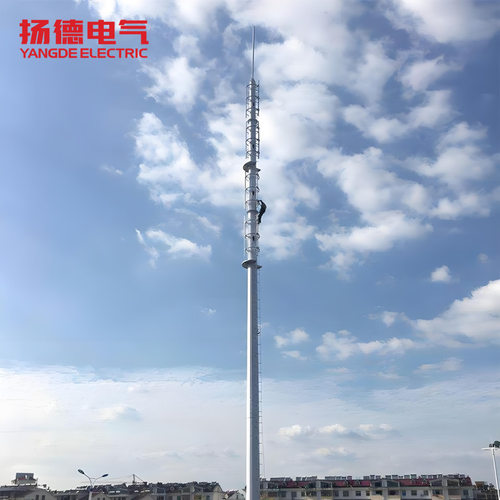钢结构通讯铁塔生产厂家生产35米通信塔 四柱通讯塔 单管通信塔