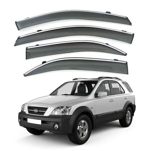适用于起亚索兰托2003-2008晴雨挡车窗雨眉Kia Sorento改装配件
