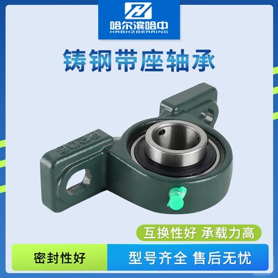 铸钢外球面带座轴承UCP204 205 206 207 208 209 210 211 固定座