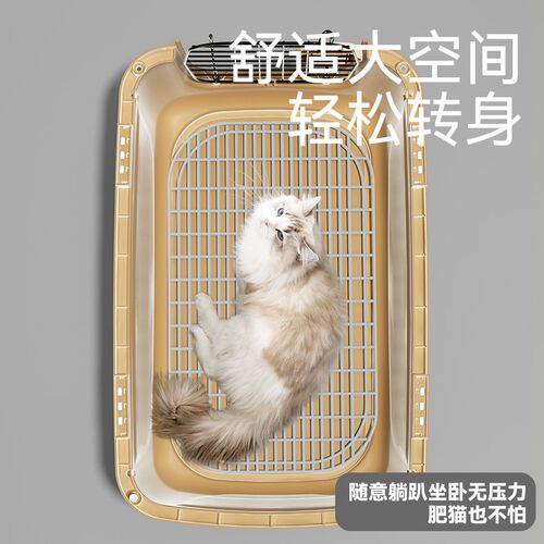 航空箱猫咪专用宠物托运箱狗狗猫笼子外出便携猫箱车载狗笼太空箱