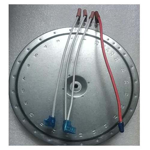 20CM电陶炉发热炉盘四根接线脚三环七环火四插接脚加热盘2400W