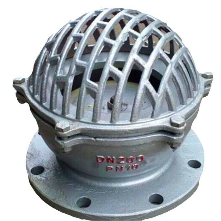 宁波生产厂家销售H42X-10 DN400水泵阀门单向阀铸铁底阀