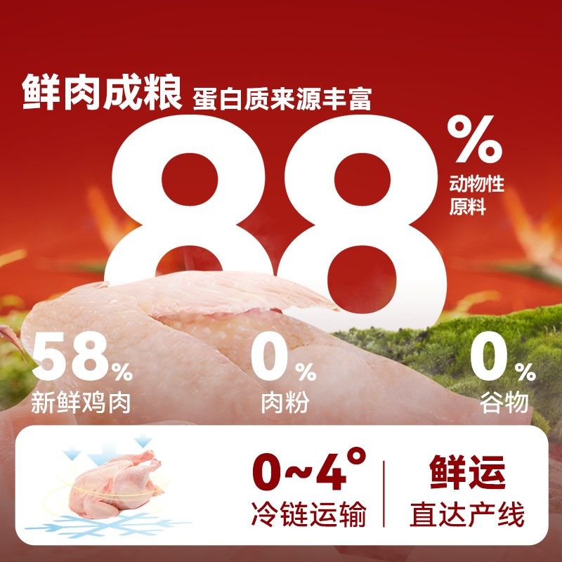 妙修烘焙猫粮成猫幼猫英短蓝猫布偶橘猫田园猫粮全阶段美毛