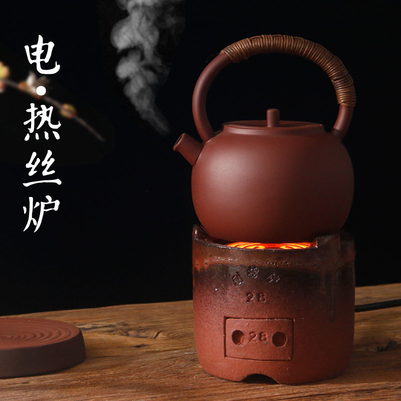 电炭炉 闽西副榜炉改装电炉丝茶炉 潮州工夫茶碳炉砂铫壶烧水煮茶