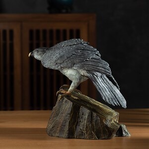 铜老鹰摆件海东青工艺品大展宏图客厅办公室桌面装饰开业乔迁礼品