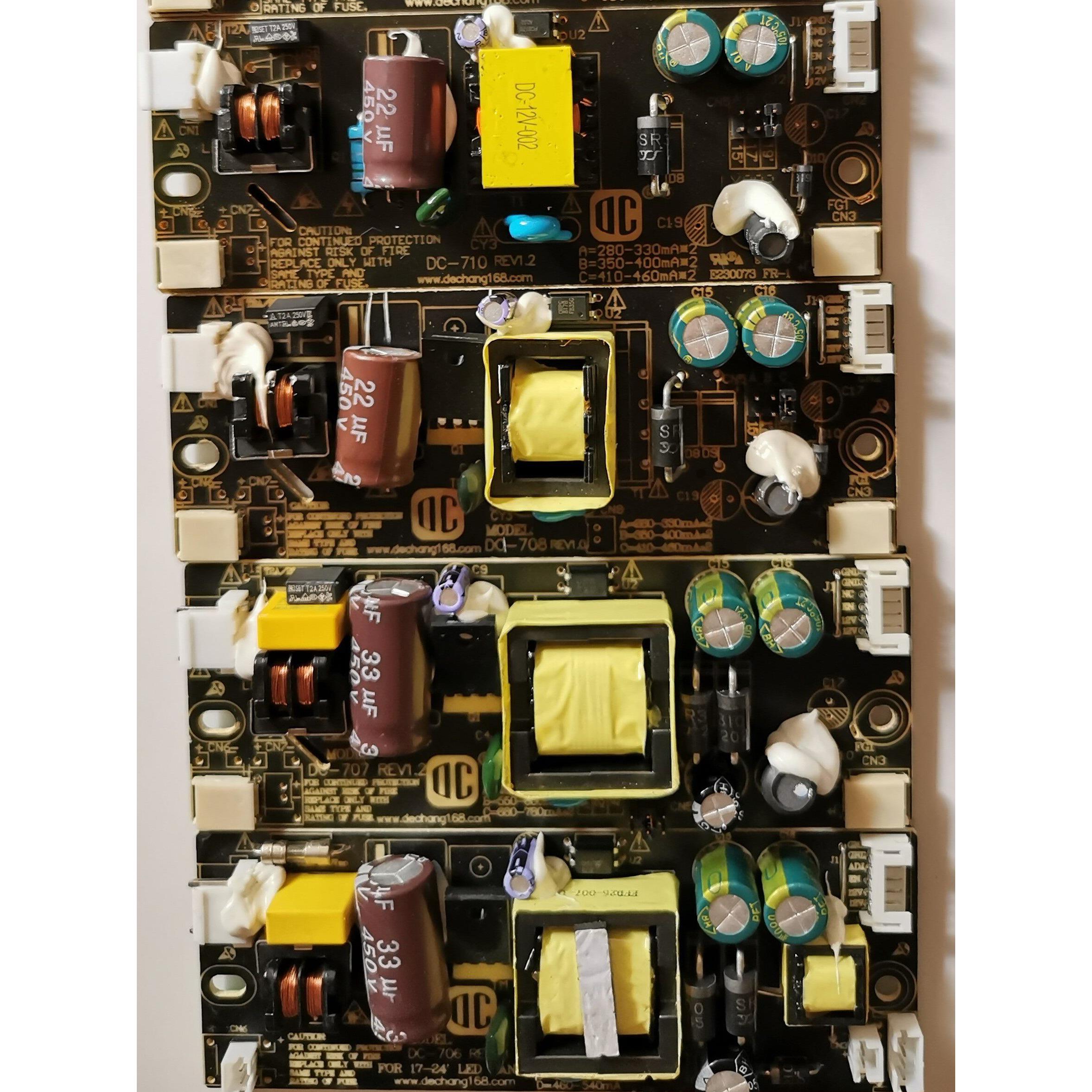 全新组装小液晶电视机电源板 DC-706 DC-707 DC-708 华彩同创康冠