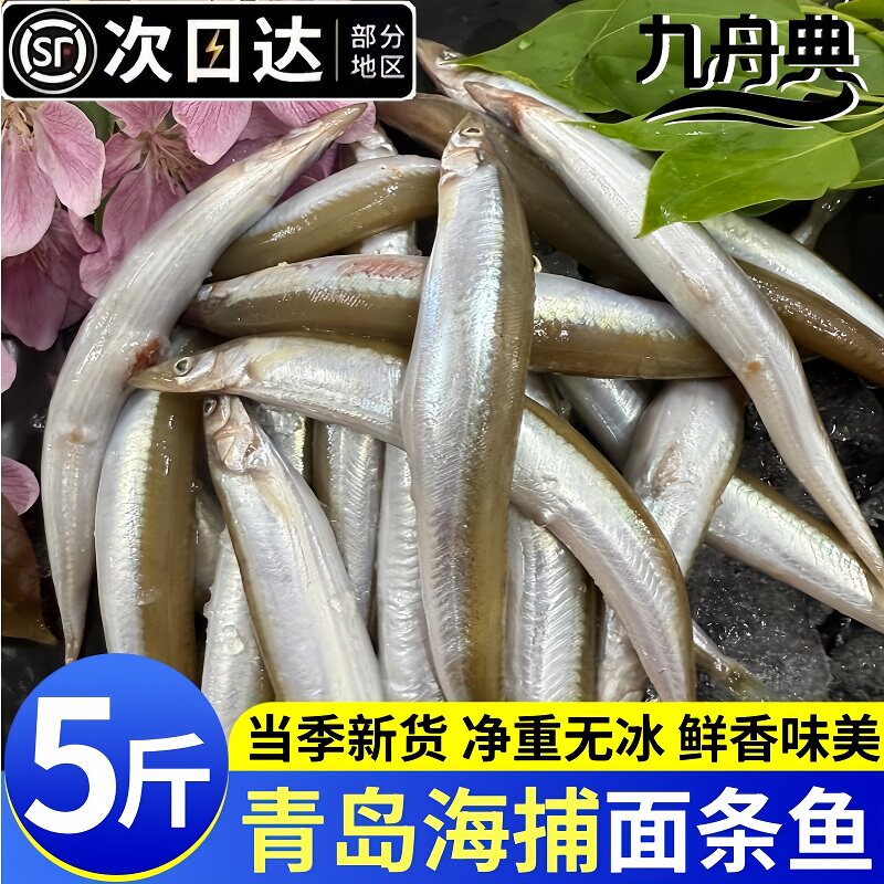 九舟典青岛特产新鲜速冻面条鱼