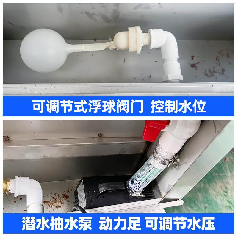 水帘墙带水泵一体式15公分内循环水帘风机 养殖场湿帘墙降温定制