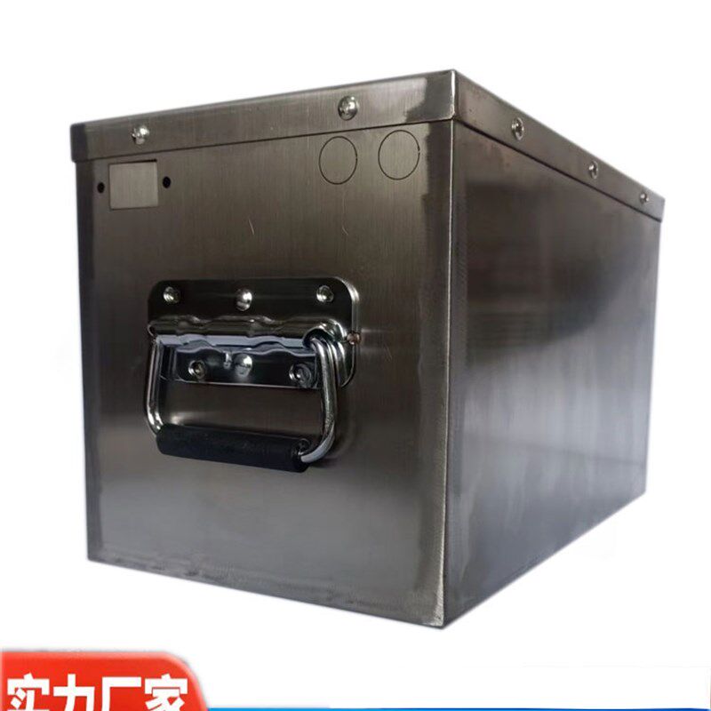 不锈钢电瓶盒子代驾备用电动电瓶车电池加装盒磷酸铁锂电外壳箱子