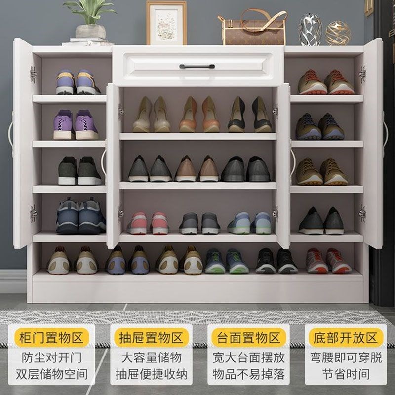 鞋柜家用门口楼道走廊玄关柜经济型入户门隔断储物小户型阳台鞋柜