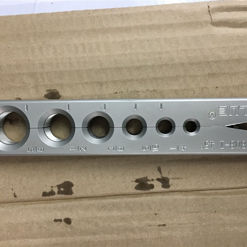 原装飞越808扩口器夹子 扩管器夹模 铜管夹条 夹板 飞越908龙门架