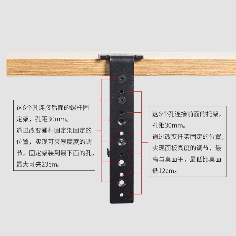 金属电脑手托架桌用鼠标垫护腕托手腕可旋转托架腕托支架鼠标延长