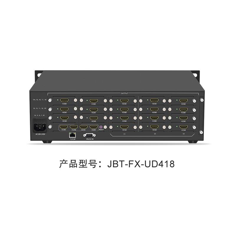 4K横竖拼接处理器图像视频HDMI点对点显示LED画面多屏拼接处理器