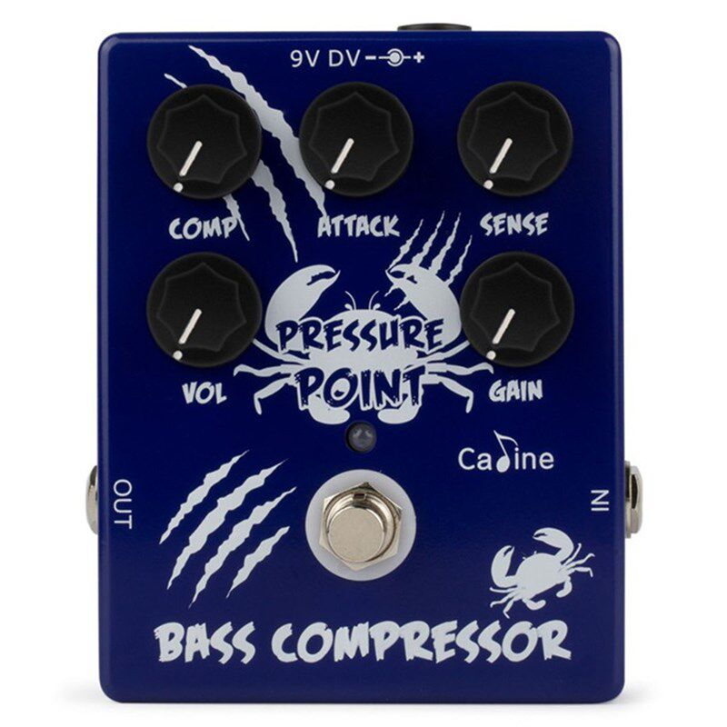 电贝司效果器贝斯专用单块过载DI法兹压缩哇音Bass Effect Pedal