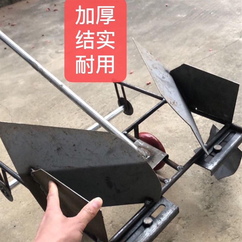 盖土机盖膜机甘蔗盖土盖膜机器一体化一机两用铺地膜机地膜覆盖机