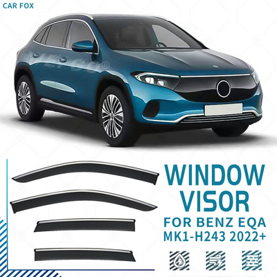 适用奔驰EQA晴雨挡雨遮阳板雨眉Mercedes Benz EQA Window visor