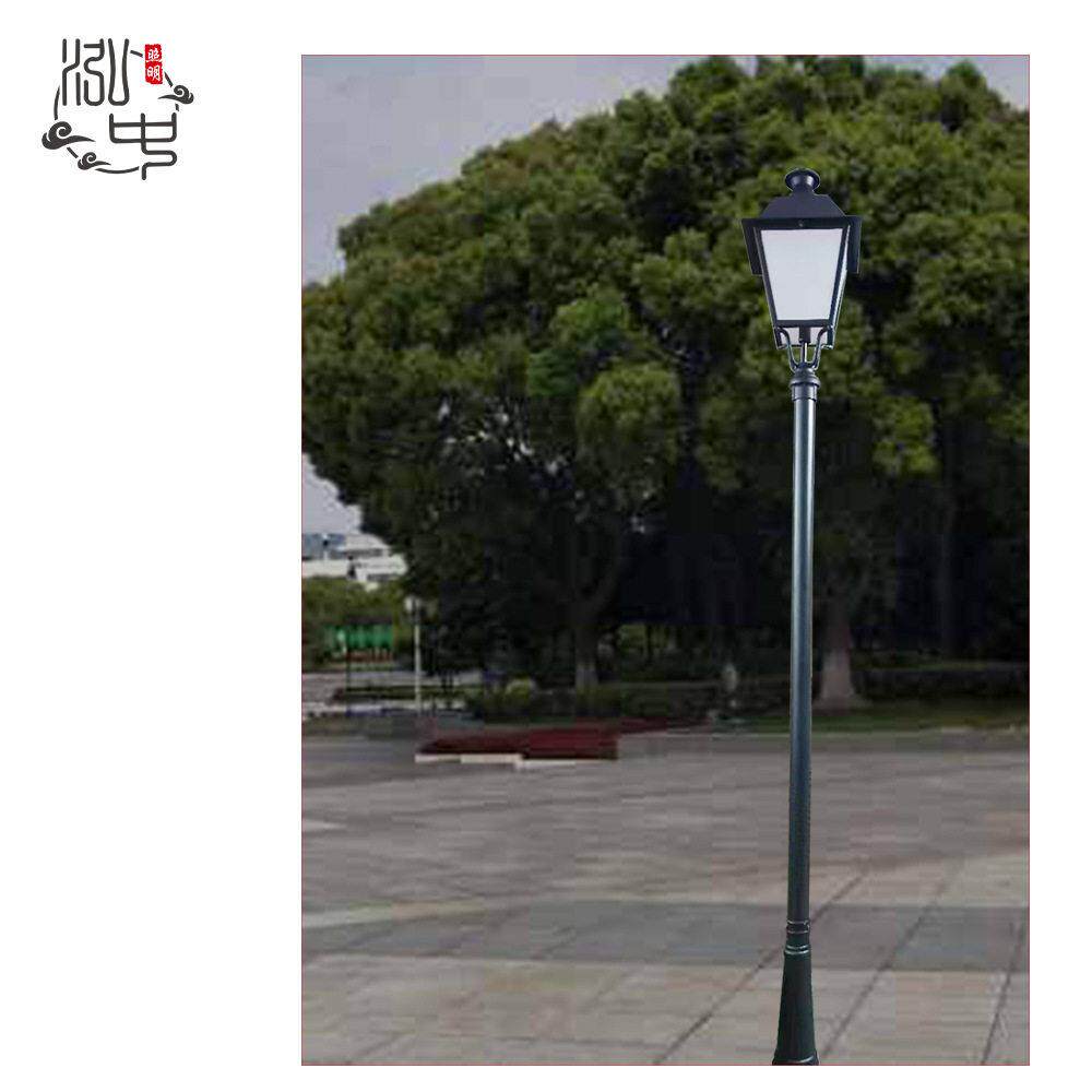 4M模组压铸铝户外顶灯亚克力透光E27LED庭院灯四方方形花园灯
