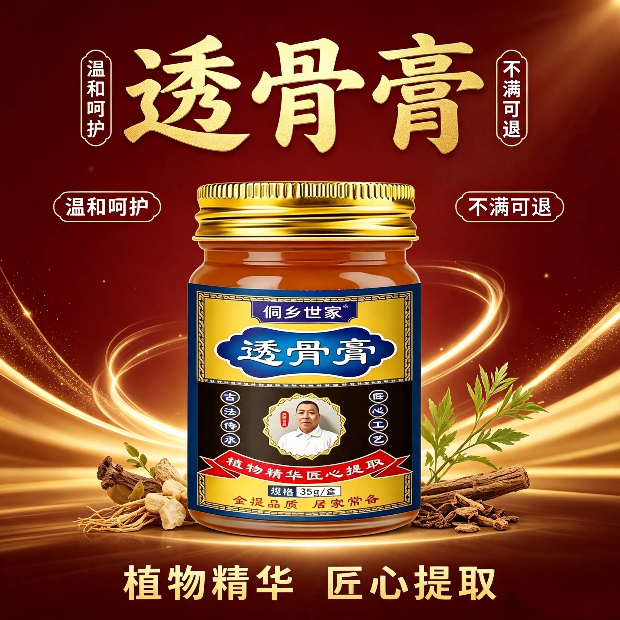 桐乡世家透骨膏身体疼痛护理膏