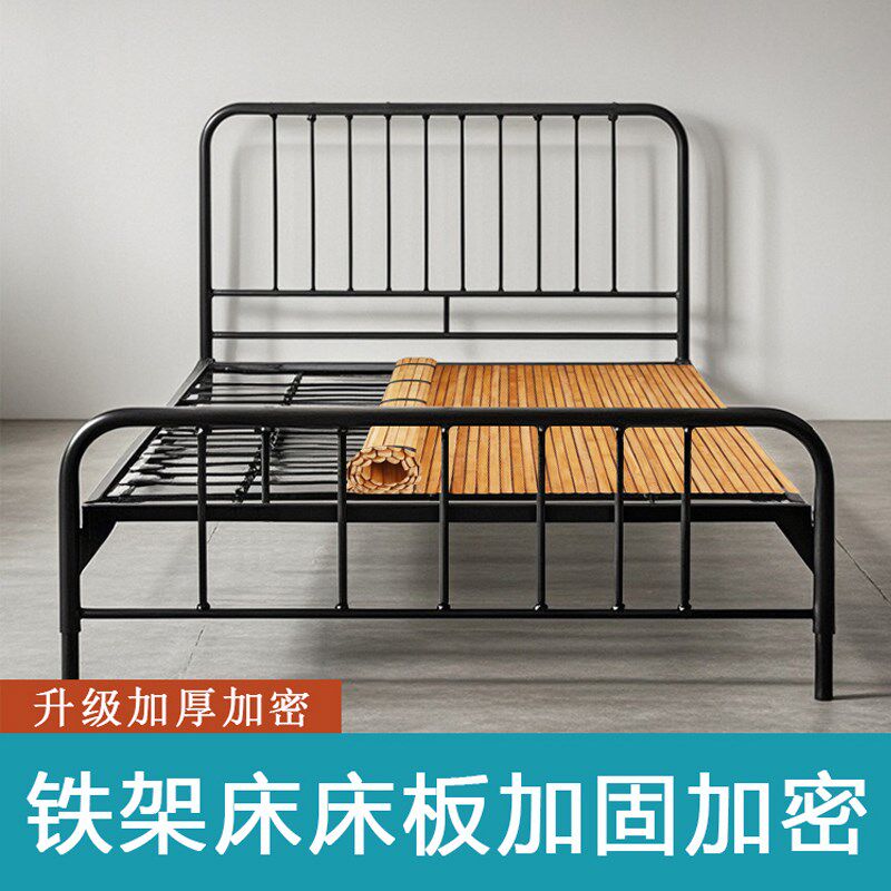 竹床板垫片排骨架加密加硬护腰实木床板凉席单人地床垫睡觉打地铺