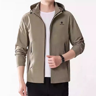 王福贵定制～男士 枫叶外套 休闲连帽外套3.24 男士