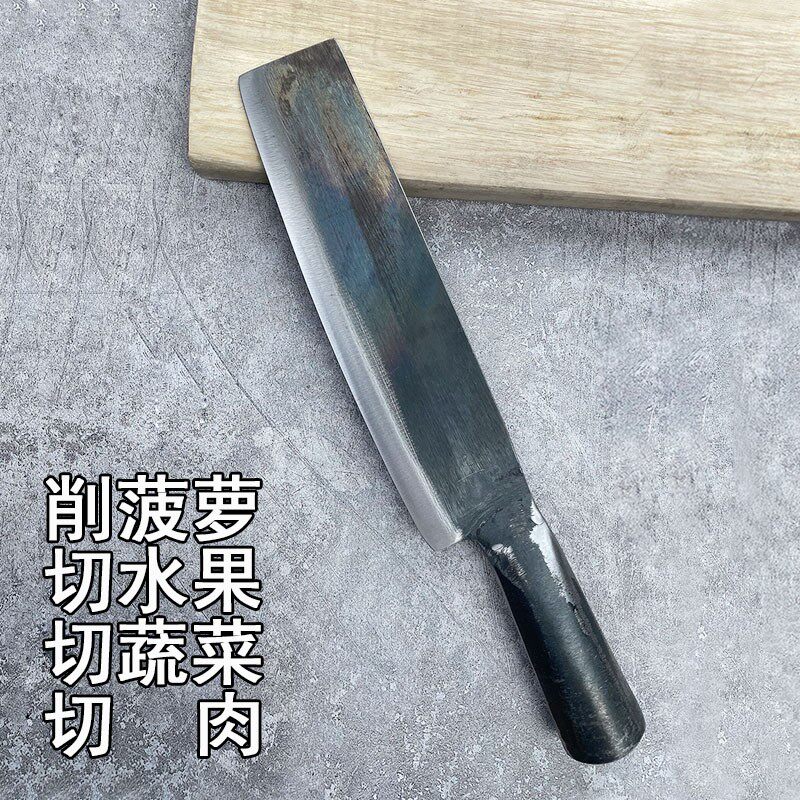碳钢水果刀瓜果刀蔬菜刀切片刀阳江刀甘蔗刀切西加长切菠萝削皮刀