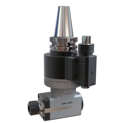 加工中心侧铣头90度直角铣头龙门铣角度头BT40/50-AG90-ER32 25