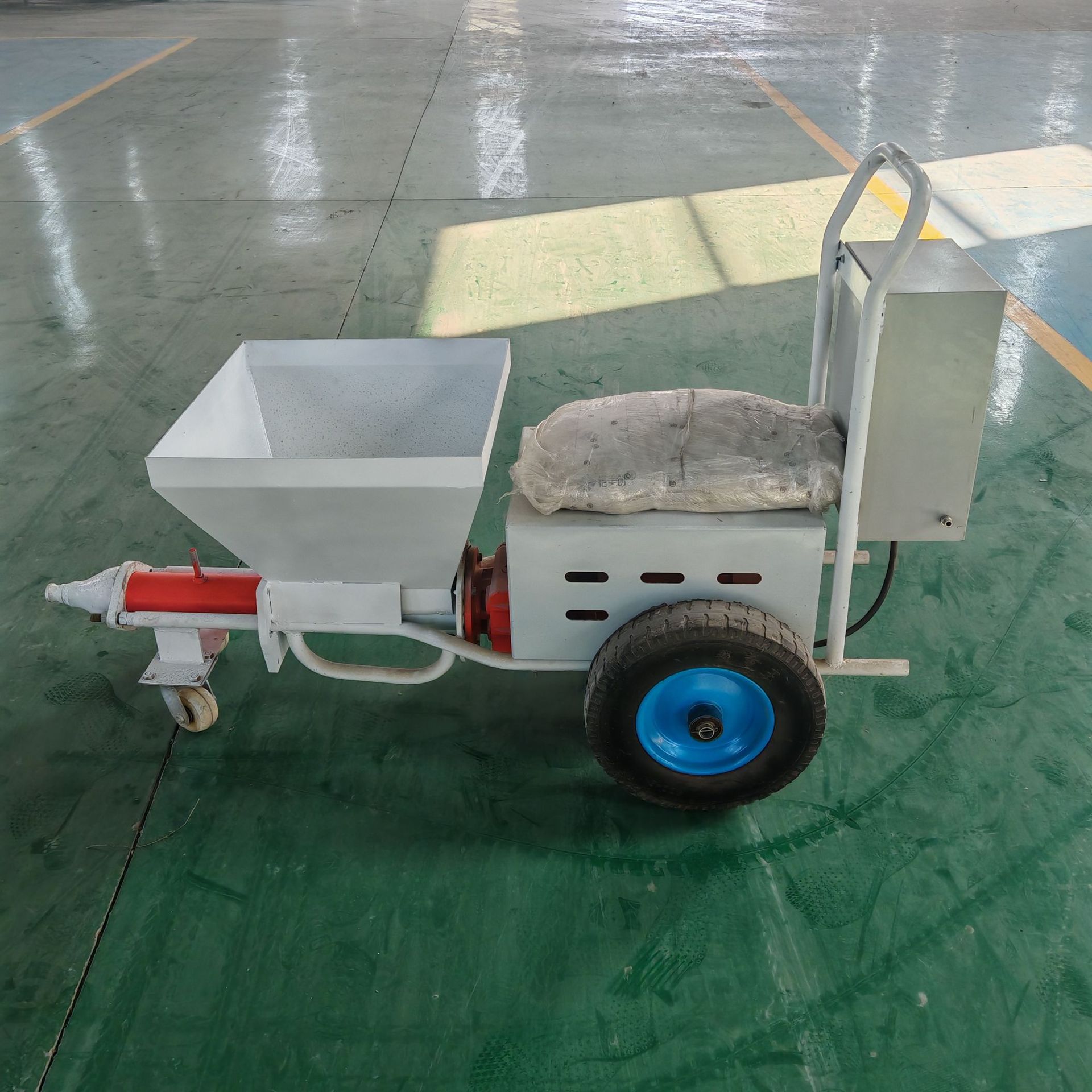 多功能防火涂料喷涂机 抗裂砂浆钢结构全自动防火涂料喷涂机厂家
