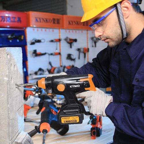 坚固无刷充电式电锤电镐电钻三用多功能锂电池无线冲击钻工业级