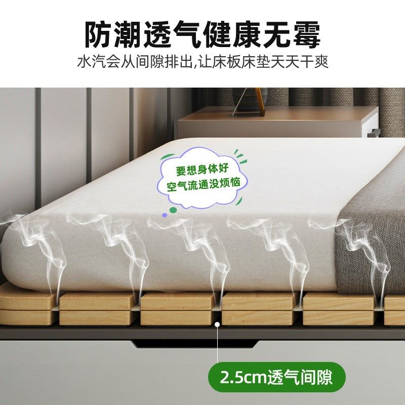 可折叠榻榻米排骨架硬床板铺板简易垫板实木防潮神器落地床垫地铺