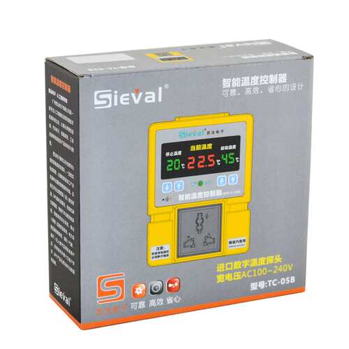 西法电子TC-05B智能温度控制器水族养殖鱼缸养龟箱恒温数显温控器