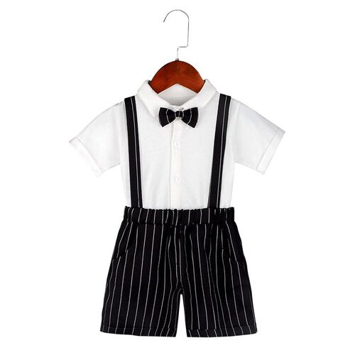 小男童西装春夏季宝宝1周岁宴礼服2抓周衣服婴幼儿童生日英伦套装