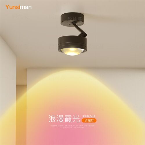 夕阳灯过道走廊灯阳台灯创意led吸顶灯客厅灯卧室灯2024新款灯具