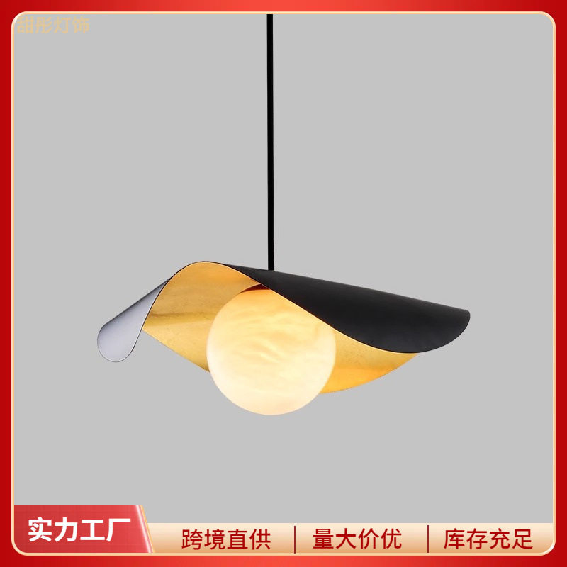 跨境北欧云石主卧室床头小吊灯设计师现代简约创意个性餐厅吧台灯