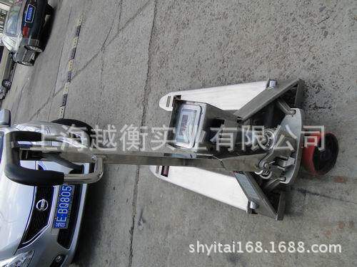 3吨全不锈钢电子叉车秤，3000KG不锈钢叉车称