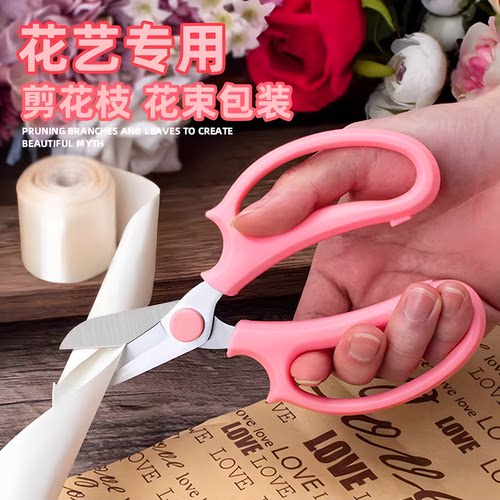 家用花艺剪刀花艺师专用插画剪刀