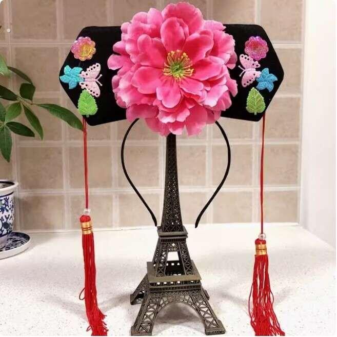 发箍宫廷格格甄嬛传发箍清朝洗脸用发箍娘娘旗头发饰贵妃发箍古装
