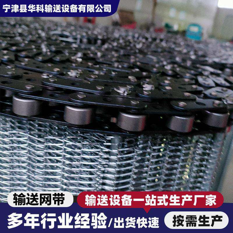 食品冷却烘干网链输送带土豆蔬菜瓜果清洗机传送带04不锈钢网带