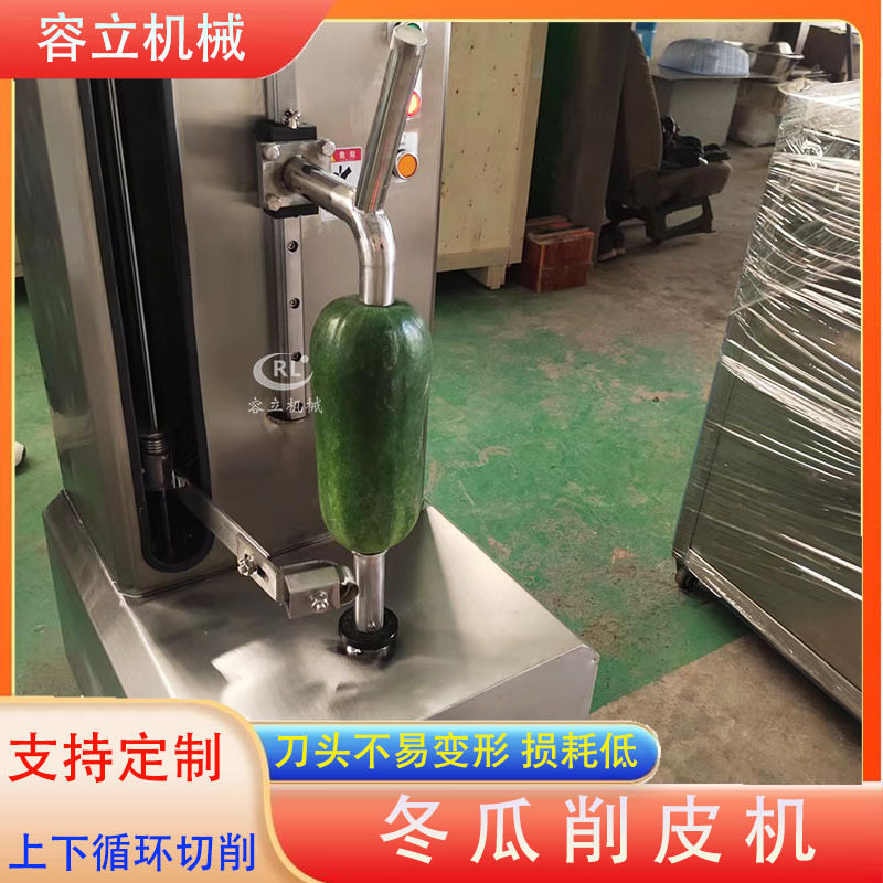 全自动土豆脱皮机芋头番薯不锈钢削皮机蔬果去皮设备冬瓜削皮机图片