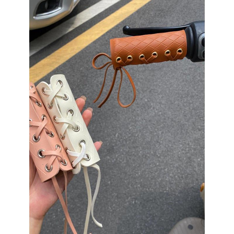 覆古电动车自行车手把套装饰改装配件摩托车通用防滑防汗手柄套