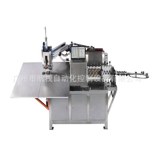 -6mm全自动D线材成型焊接一体机厨房洗碗篮弯框焊接一体机